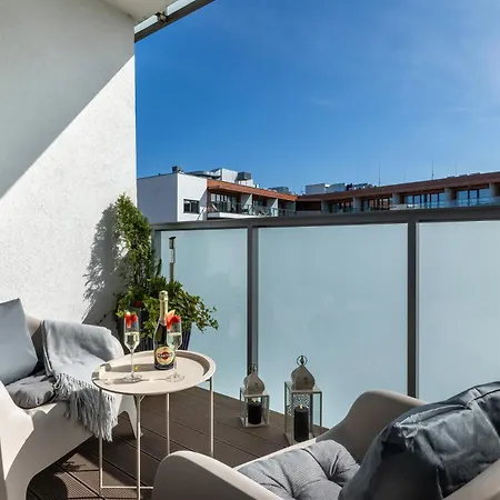 Baltini Premium Kasprowicza 20 A-b Z Basenem, Saunami I Jacuzzi Lejlighed Kołobrzeg